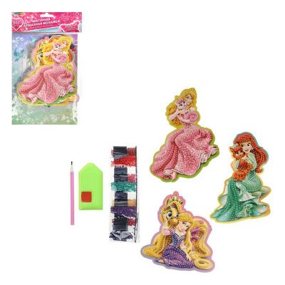 Алмазная мозаика фигурная принцессы