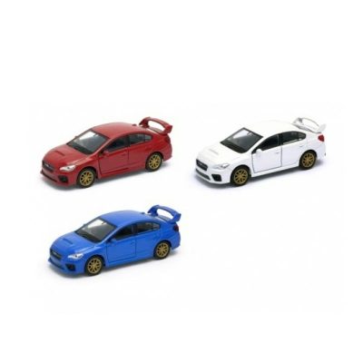 43693D Машина металл 4.75" subaru wrx sti АКЦИЯ!!!!!!