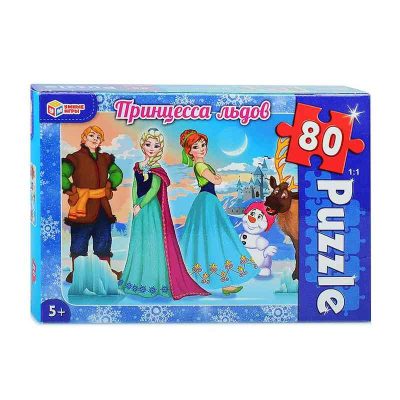 Принцесса льдов. Пазлы классические 80 деталей