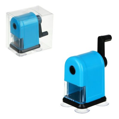 627-001 Точилка механическая ClipStudio с контейнером, 1 отверстие, пластик, 8х5,3х7,7 см
