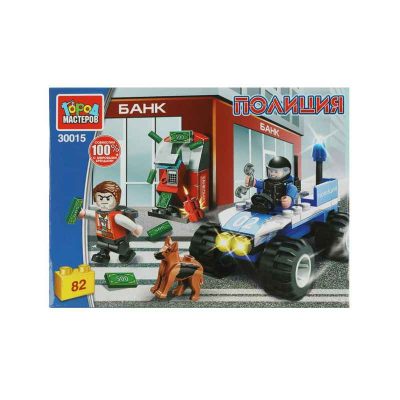 30015-UU Конструктор ограбление банкомата, 82 дет