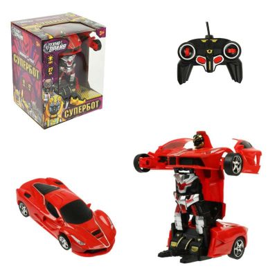 2012F068-R Робот на р/у трансформирующийся в машину