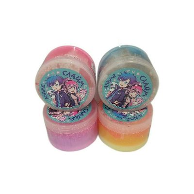 Слайм Прихлоп пират аниме 250гр Стакан ассорти