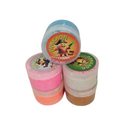 Слайм Прихлоп перламутровый  250гр Шарм ассорти