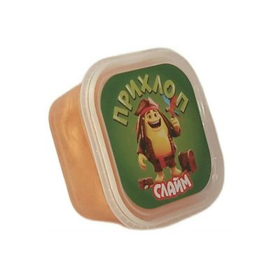 Слайм "Прихлоп" перлам золото 50гр