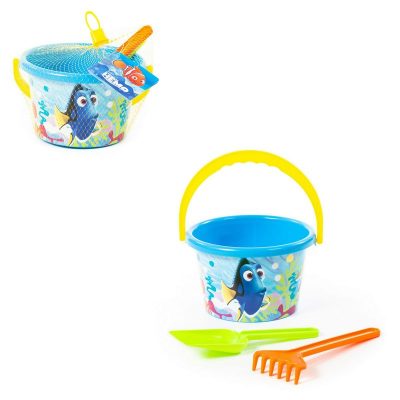66916 Набор Disney/Pixar «В поисках Немо» №5: ведро среднее с наклейкой, лопатка, грабельки