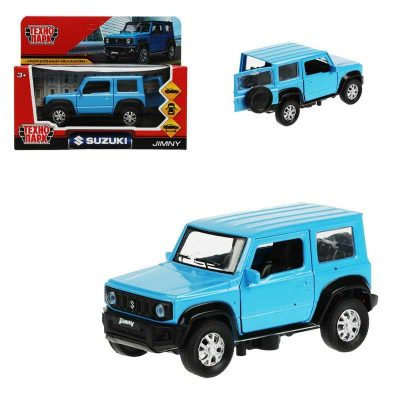 JIMNY-12-BUBK Машина металл SUZUKI JIMNY 11,5 см, двери, багаж