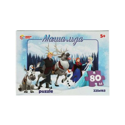 Магия льда. Пазл классический в коробке. 80 дет
