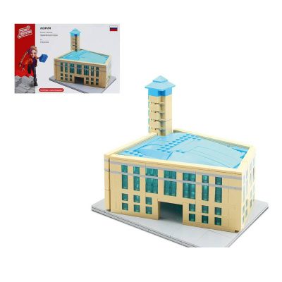 265-646 Русские Супергерои Конструктор "Мэрия", 395-418 дет 30х20х6см