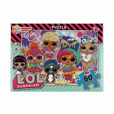 ЛОЛ. Пазлы классические в коробке. Пазл 60 дет