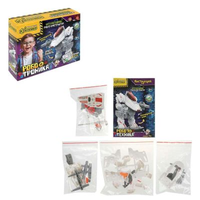 1807B082-RU Игрушка опыты космический воин, кор IQ Эксперимент