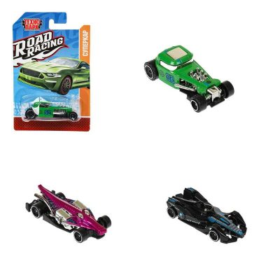 RR-7-0009-R-WOD Машина металл ROAD RACING СУПЕРКАР 7,5 см