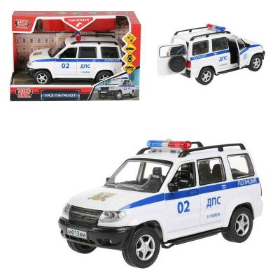 X600-H11001-R Машина пластик свет-звук УАЗ ПАТРИОТ 21см