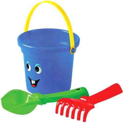 2211 Набор №29: ведро малое, совок №2, грабельки №2