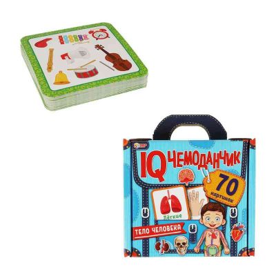 ТЕЛО ЧЕЛОВЕКА. -. IQ чемоданчик. 70 картинок.