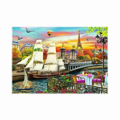 Ф500-3895 Artpuzzle. ПАЗЛЫ 500 элементов. ПАРУСНИК В ПАРИЖЕ