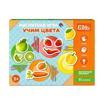 ET05-058 Магнитная игра "Учим цвета"