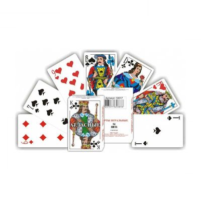 10017 Карты игральные Атласные 54л.