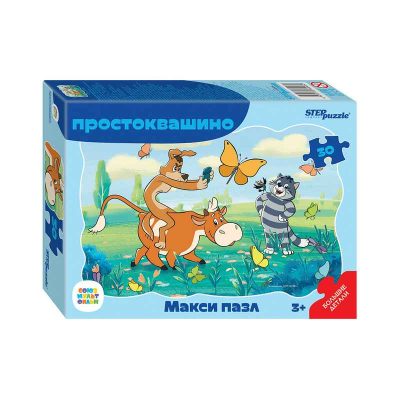64005 Контурный МАКСИ пазл 30 эл. "Простоквашино" (С/м)